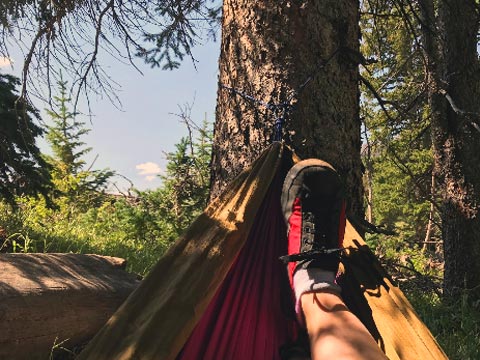 Backpacking in Lightweight, Barefoot-Inspired Shoes