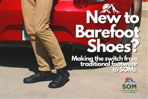 Barefoot footwear is different than traditional shoes, but will improve foot strength and health with every step